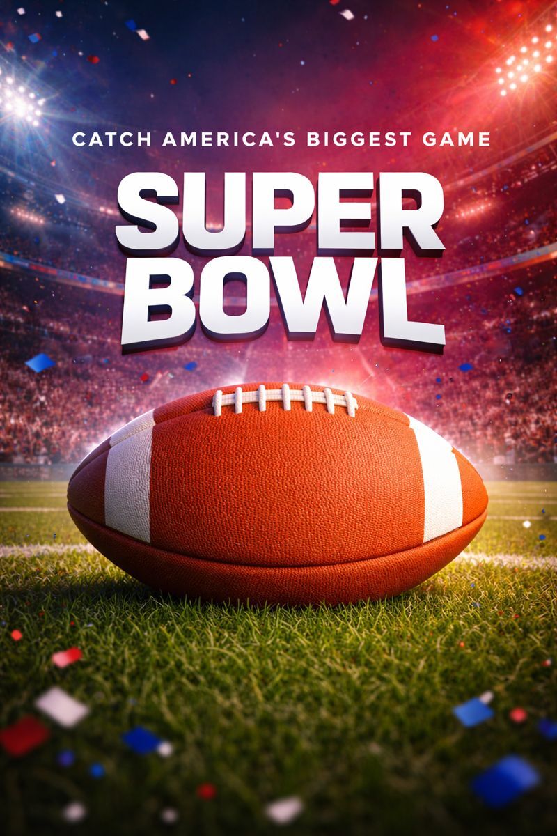 FEB 8TH - Super Bowl Sunday