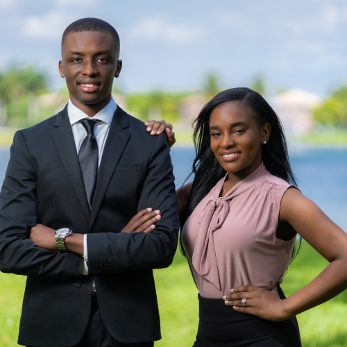 Omi and Jada Jeanlouis