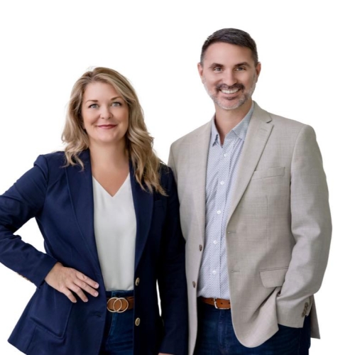 Kate Ward and Peter White