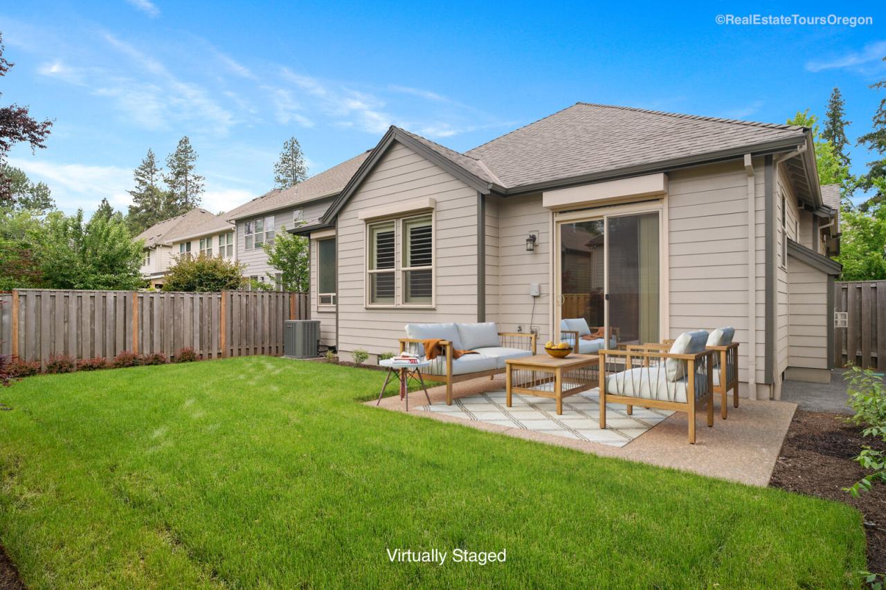 Backyard<br/>Virtually Staged