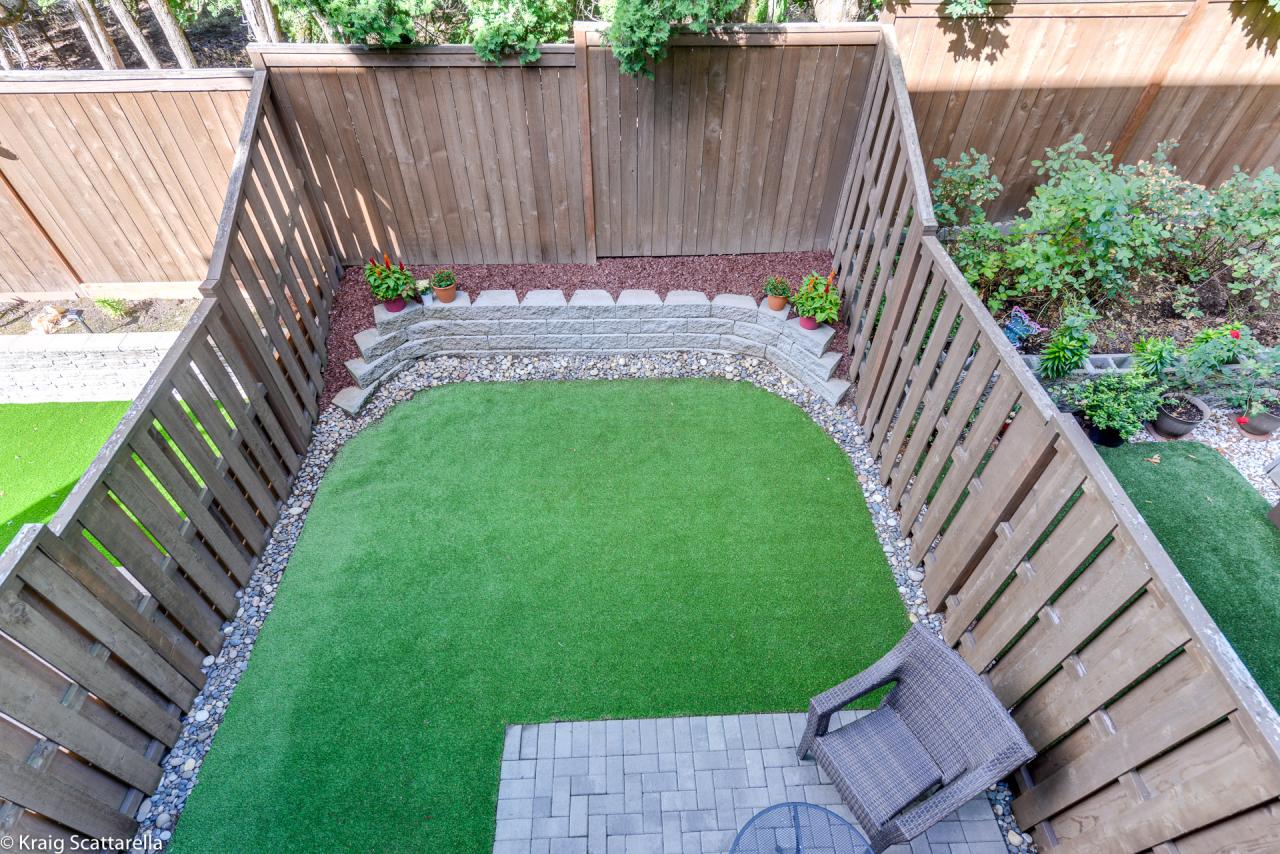 Fenced Backyard<br/>