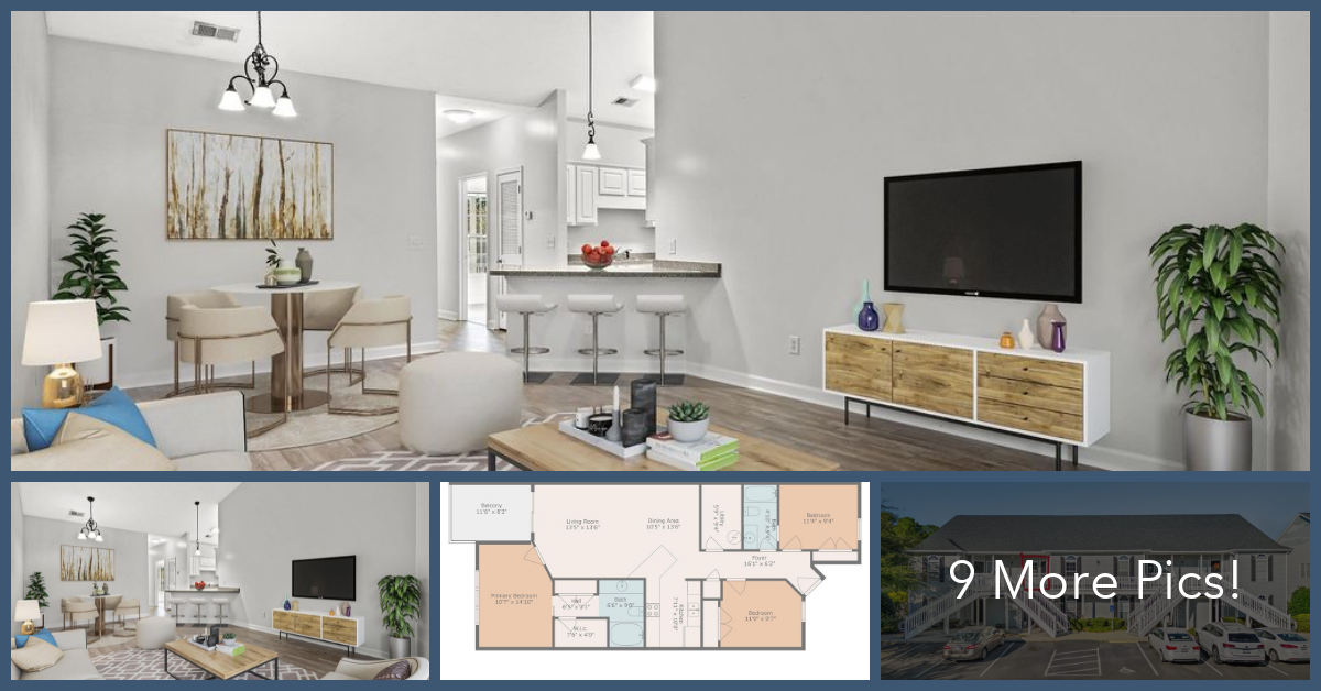 Beautiful SPACIOUS 3BD/2BA CONDO in Carolina Willows in Myrtle Beach, SC