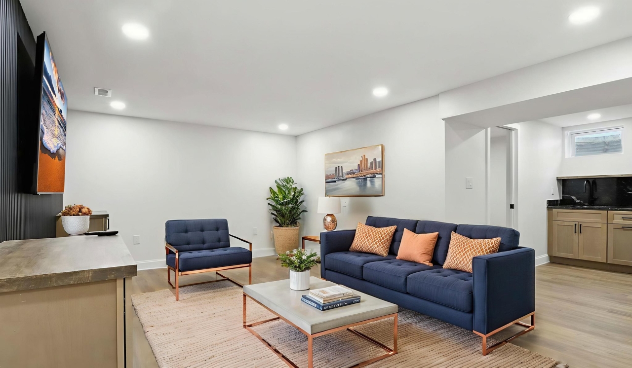 Lower level living 