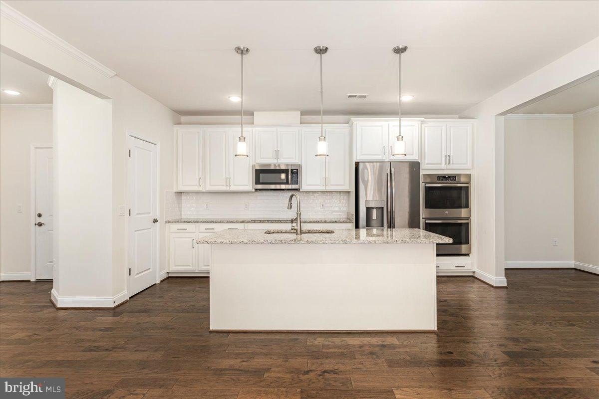 Large gourmet kitchen