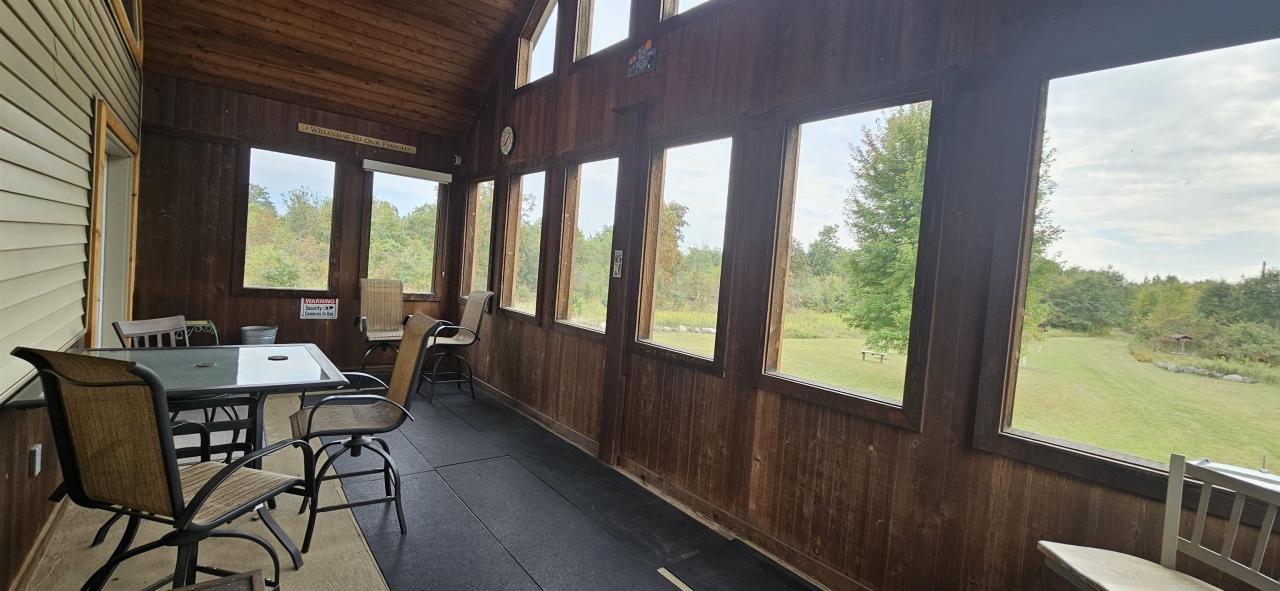 Enjoy Wildlife from Screened Porch<br/>