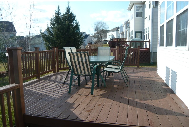 Deck from kitchen