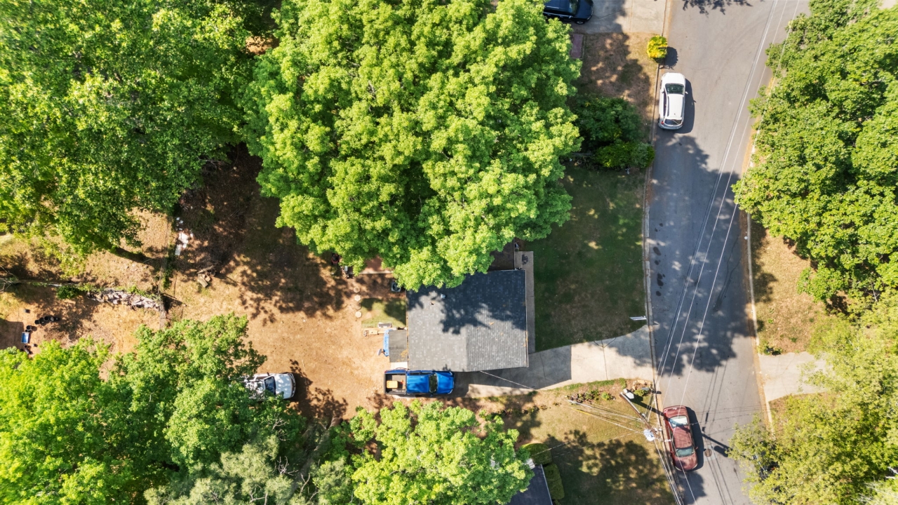 Aerial — top-down