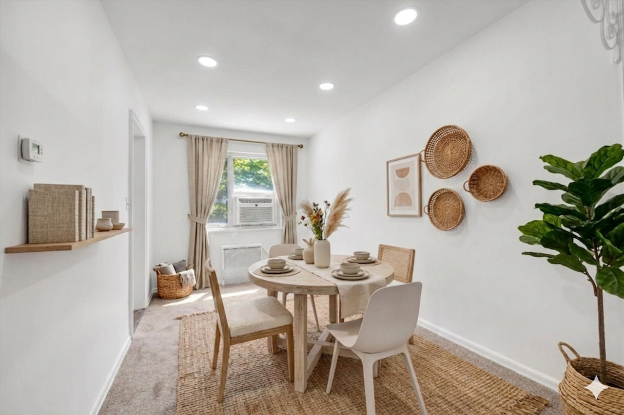 Virtual Staged Dining Room
