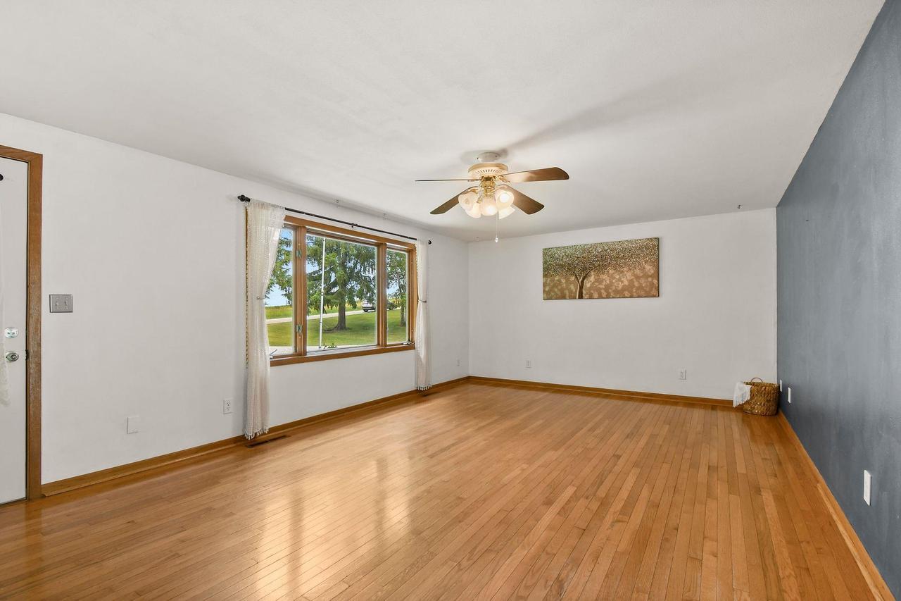 Bright Living Overlooking farm field across street