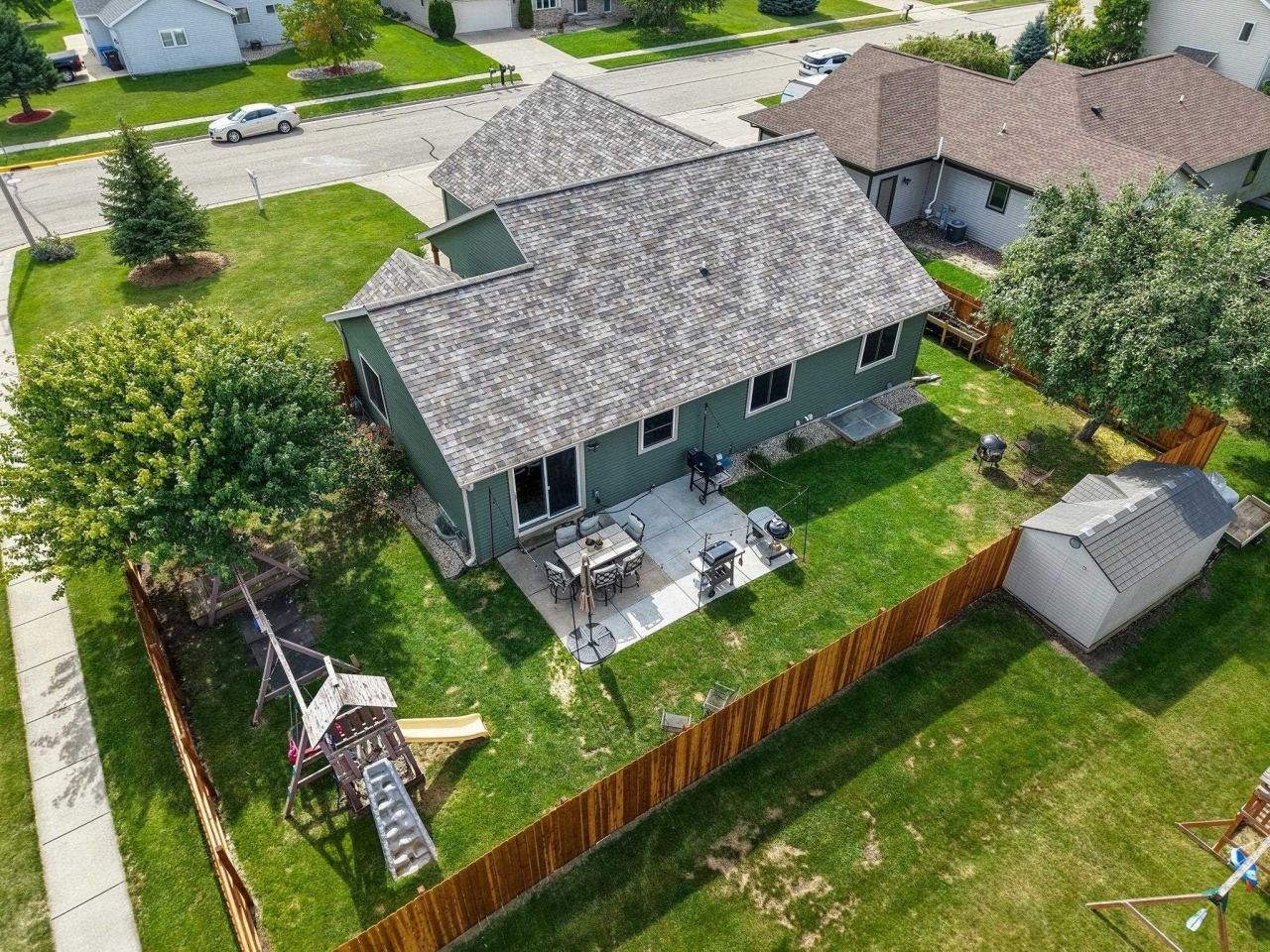 Privacy Fence + Utility Easement<br/>
