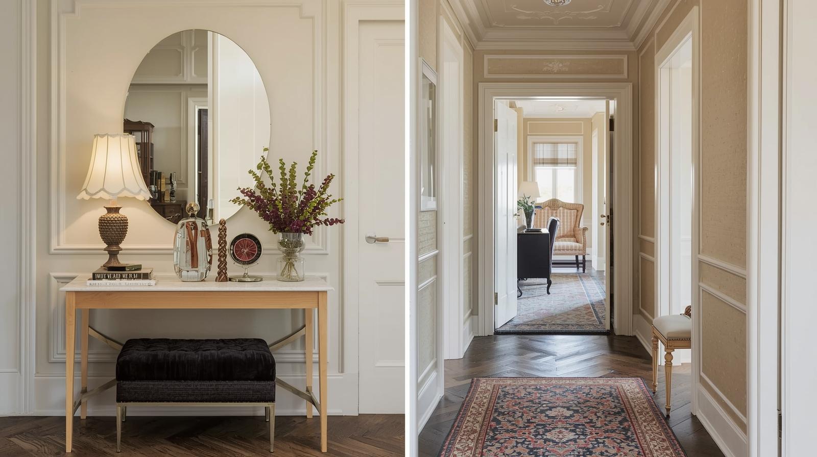 How to make the most of a tiny hallway
