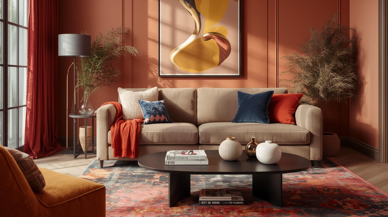 How to Balance out Those Trendy, Bold Colors in Your Interior Design