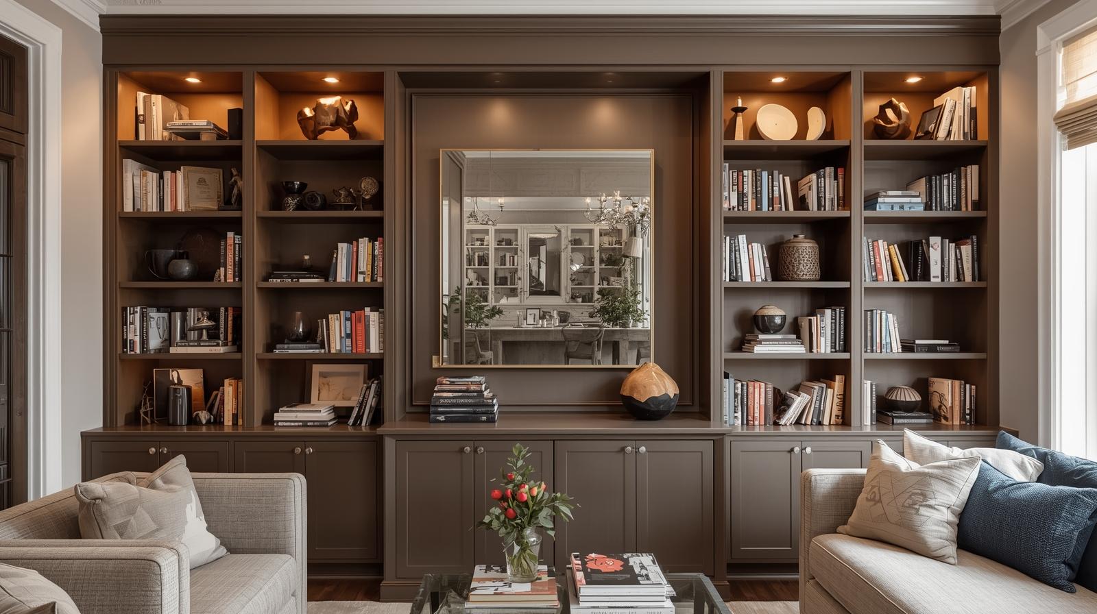 Built-In Bookcase Ideas for Every Room
