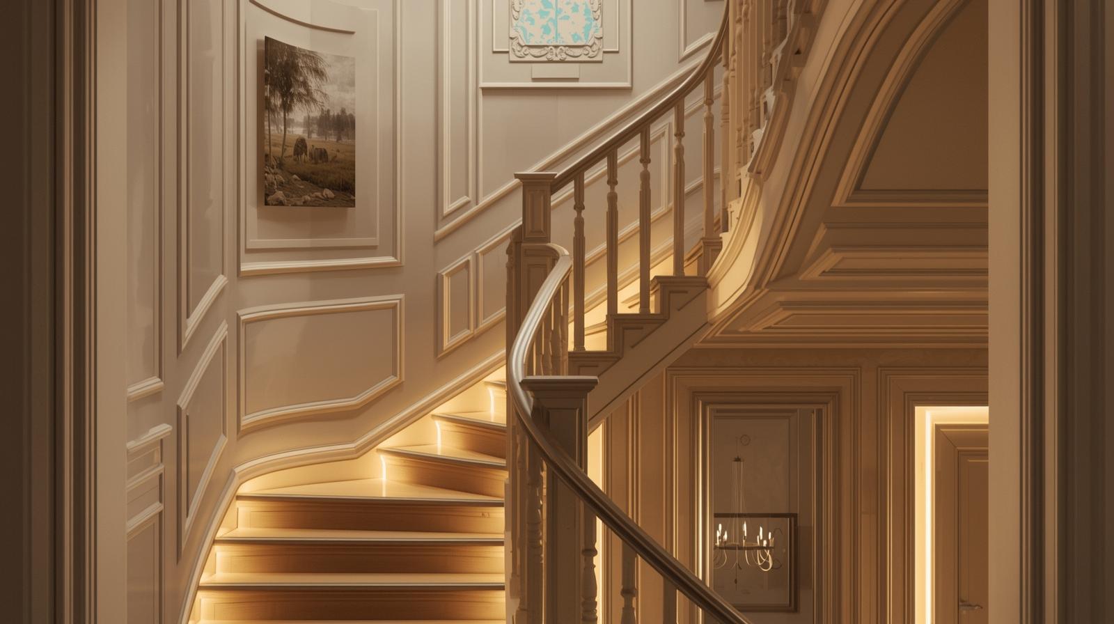 Artistic Stair Trim Concepts to Elevate Your Home’s Aesthetic