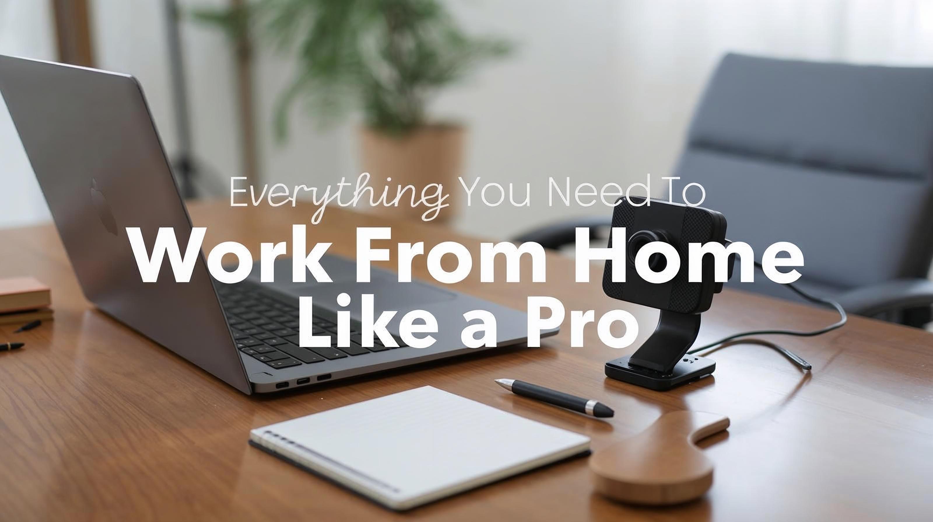 Everything You Need to Work From Home Like a Pro
