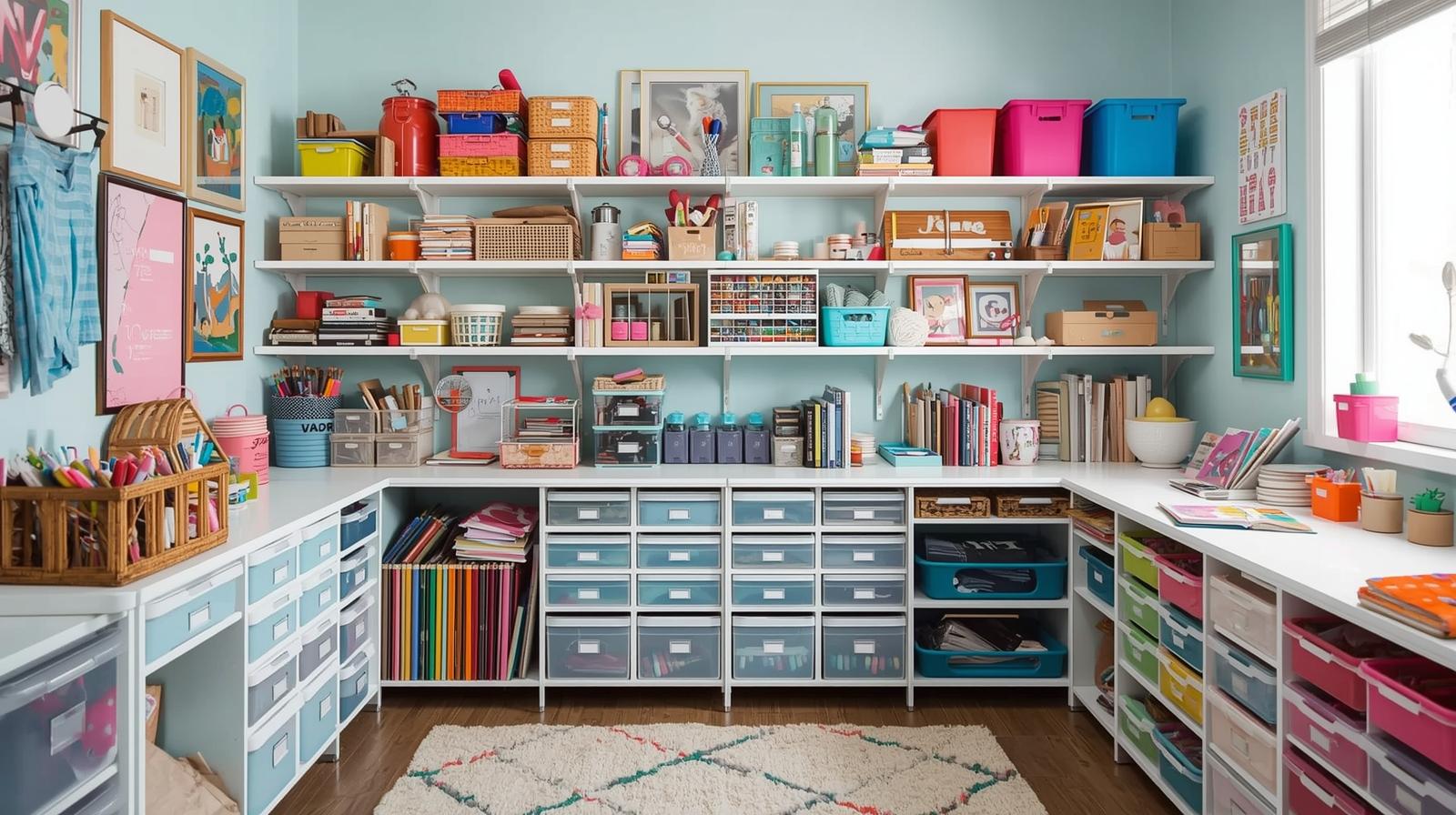 30 Best Craft Room Organization Ideas for 2025