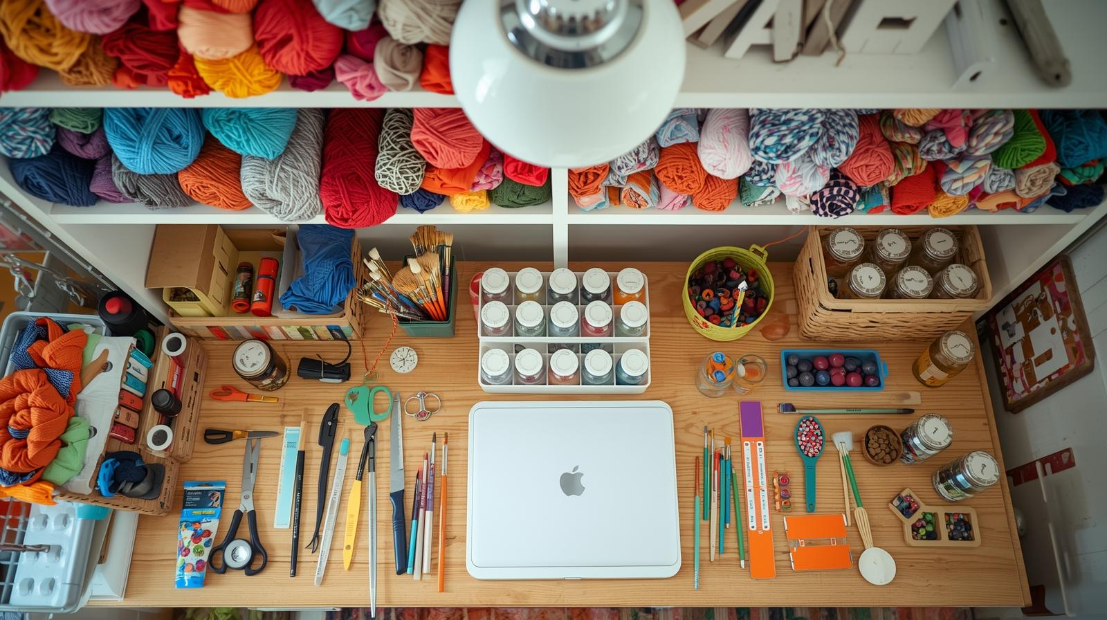 Craft Room Storage Ideas on a Budget!