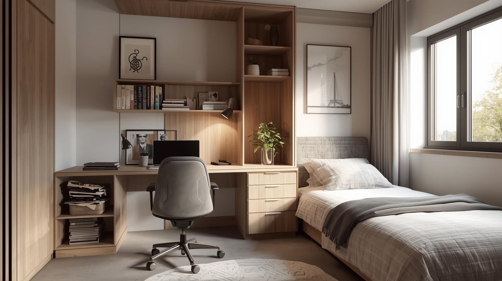 Innovative Ideas for Designing a Functional Bedroom Office