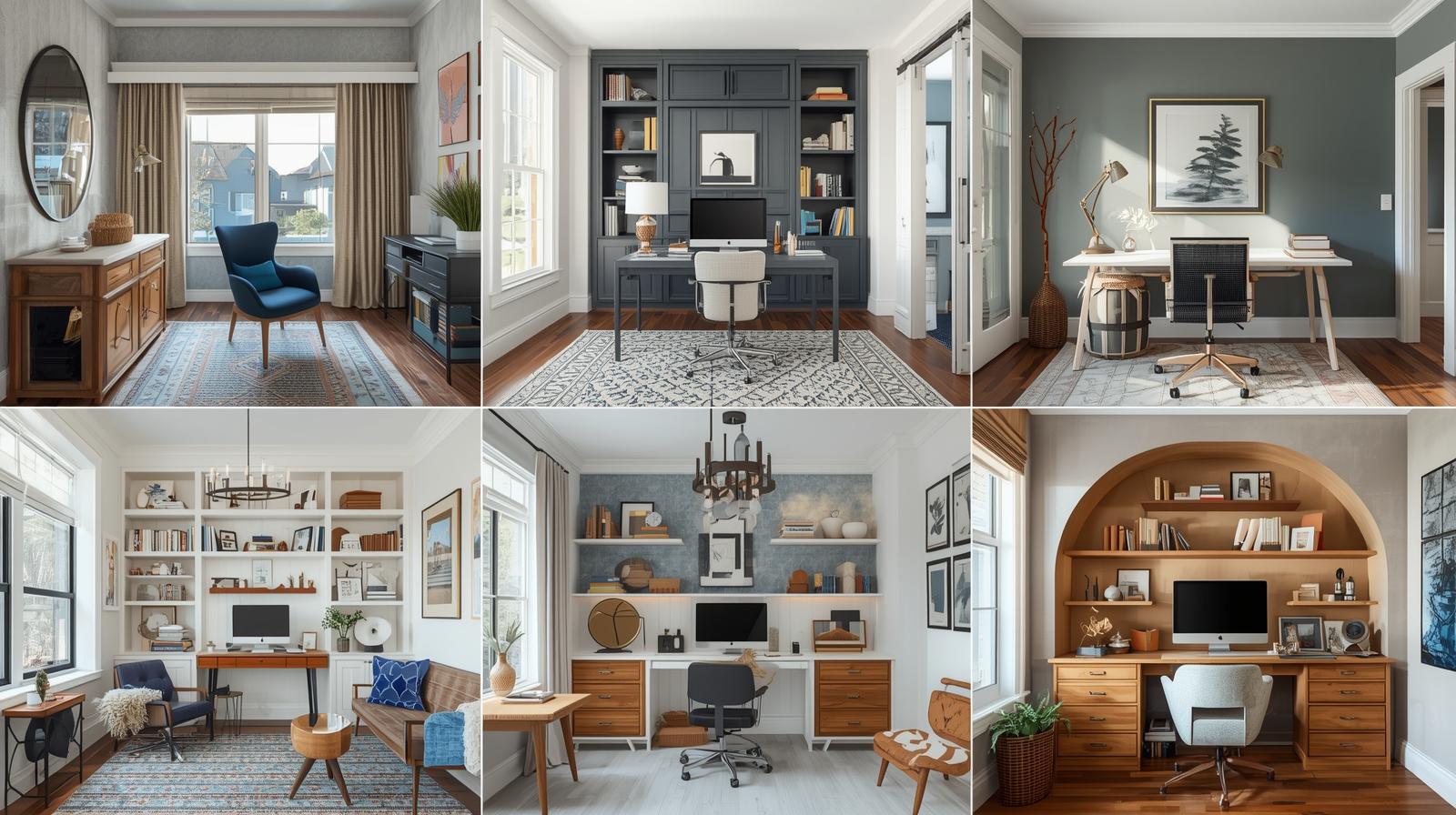 51 Impressive Home Office Design Ideas