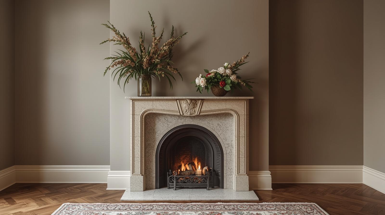 Creative Ways to Decorate an Unused Fireplace