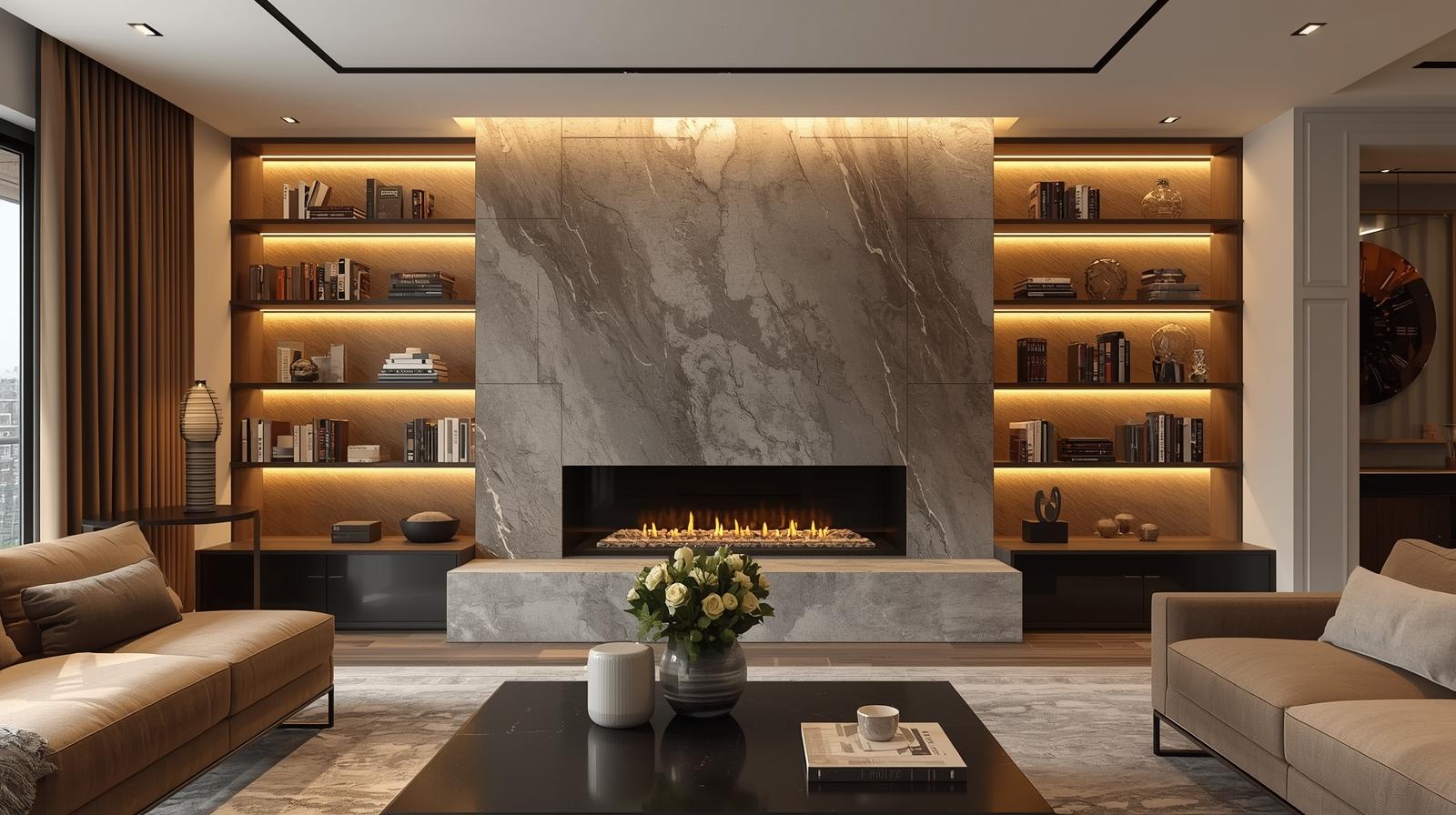 Creative Fireplace Wall Ideas for a Stunning Focal Point