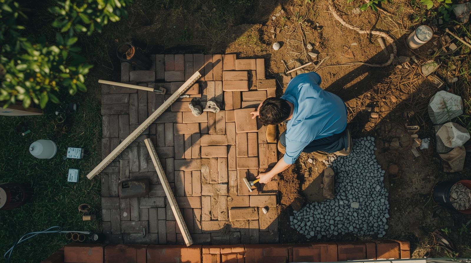 How to Build a Brick Patio