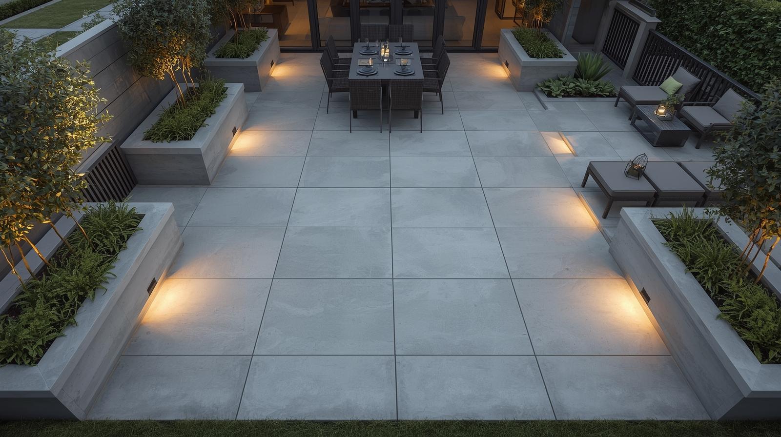 17 Modern Concrete Patio Ideas