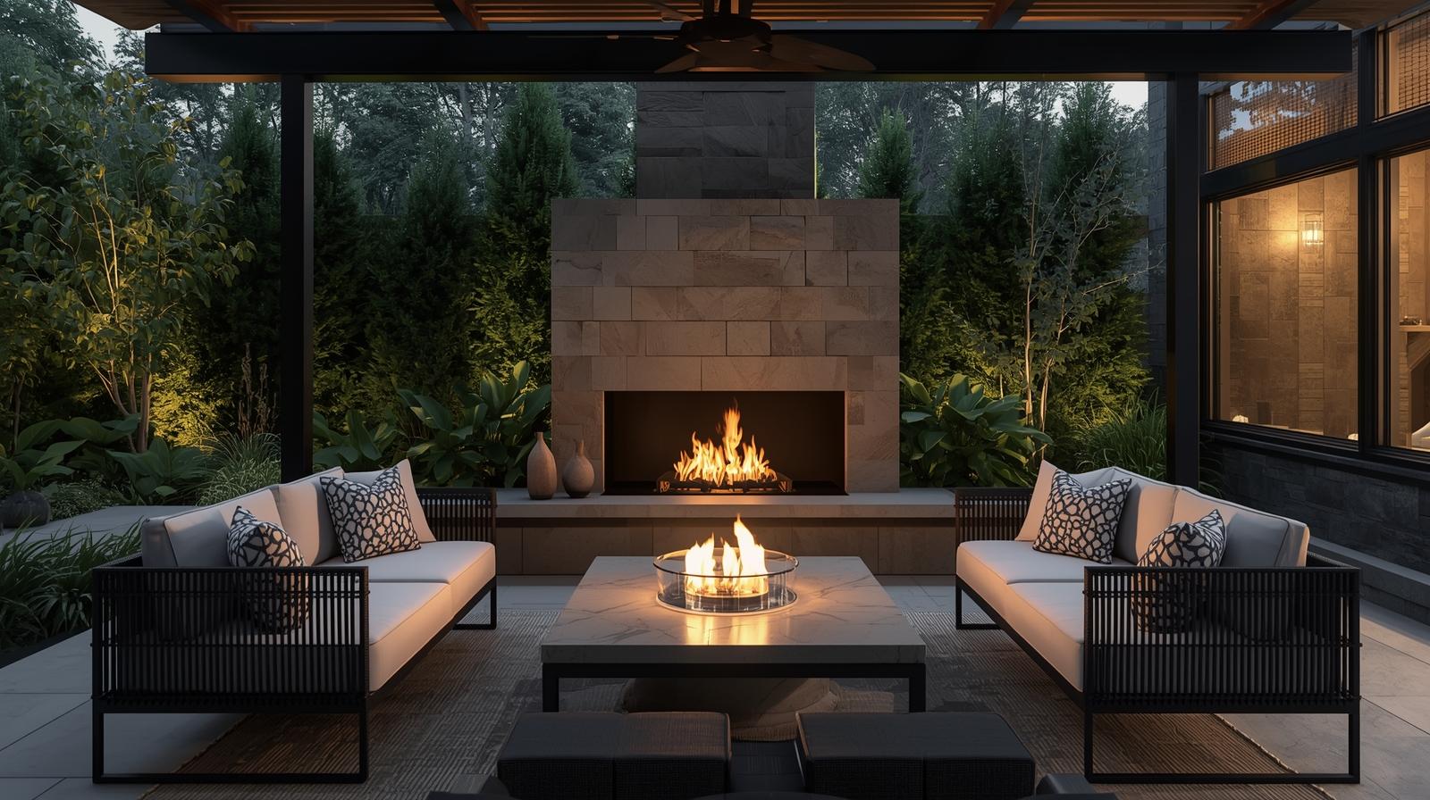 Patio Fireplace Ideas to Spark Outdoor Warmth and Style