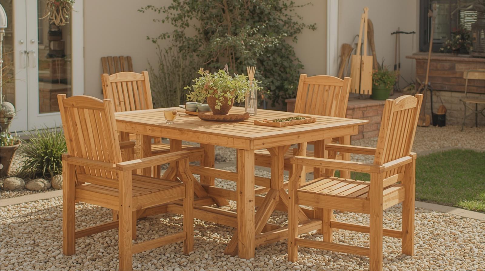 23 DIY Patio Furniture Plans