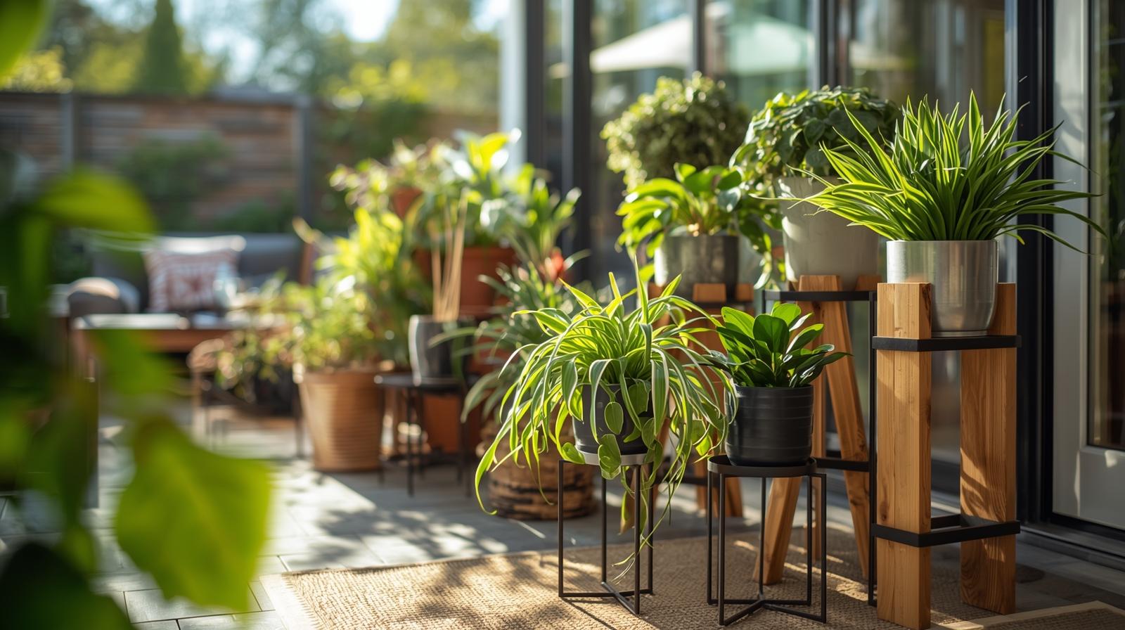 10 Easy DIY Outdoor Plant Stands To Show Off Those Patio Plants In Style