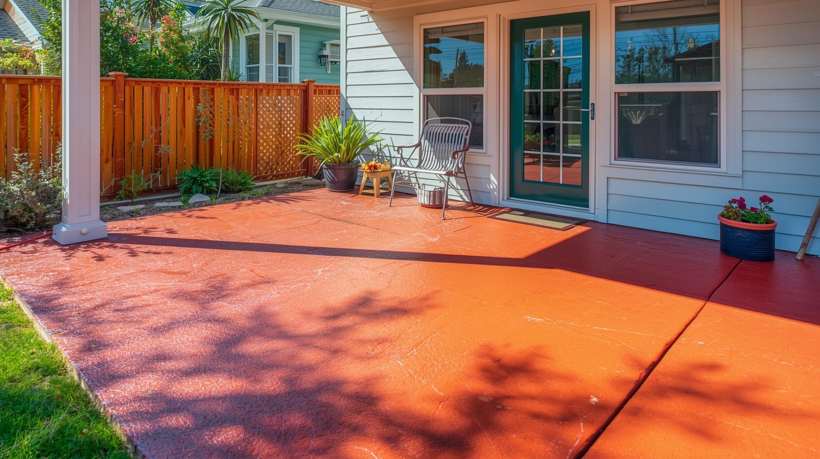 How to Paint a Concrete Patio
