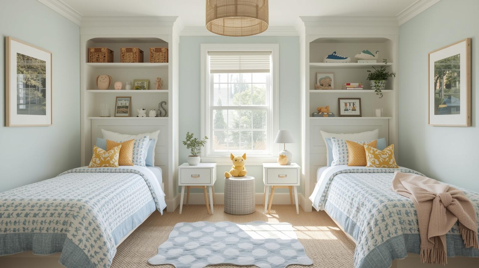 5 Ways to Maximize Space in a Shared Kids' Room