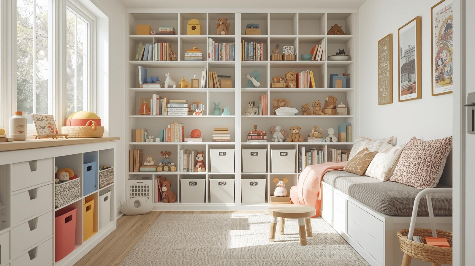 25+ Organized Playroom Storage Ideas