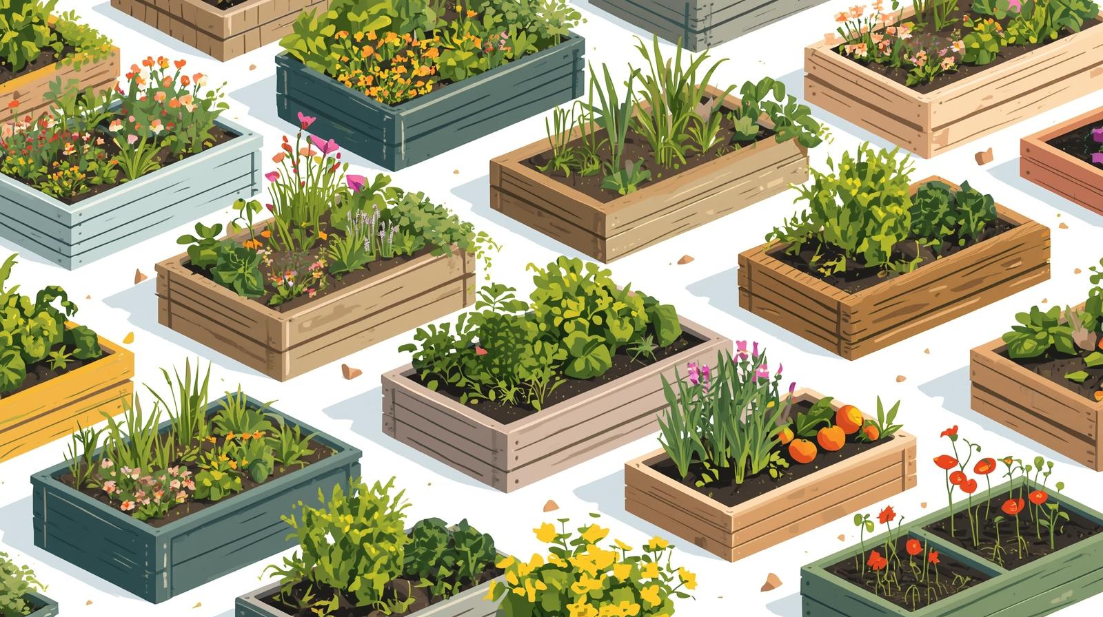 13 Easy DIY Raised Garden Bed Ideas