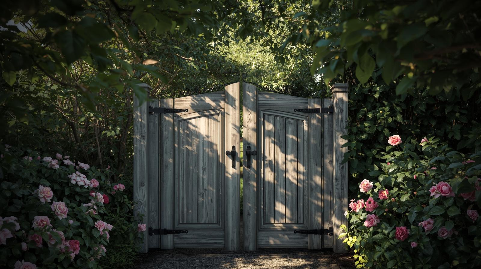 Welcoming and Stylish Garden Gate Design Ideas