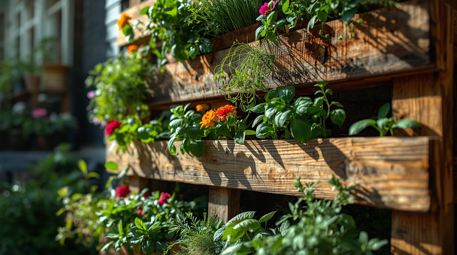 Eco-Friendly and Stylish Pallet Garden Designs for Your Home