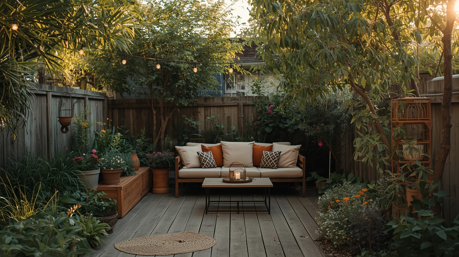 How to Create an Outdoor Oasis When You’re Short on Space