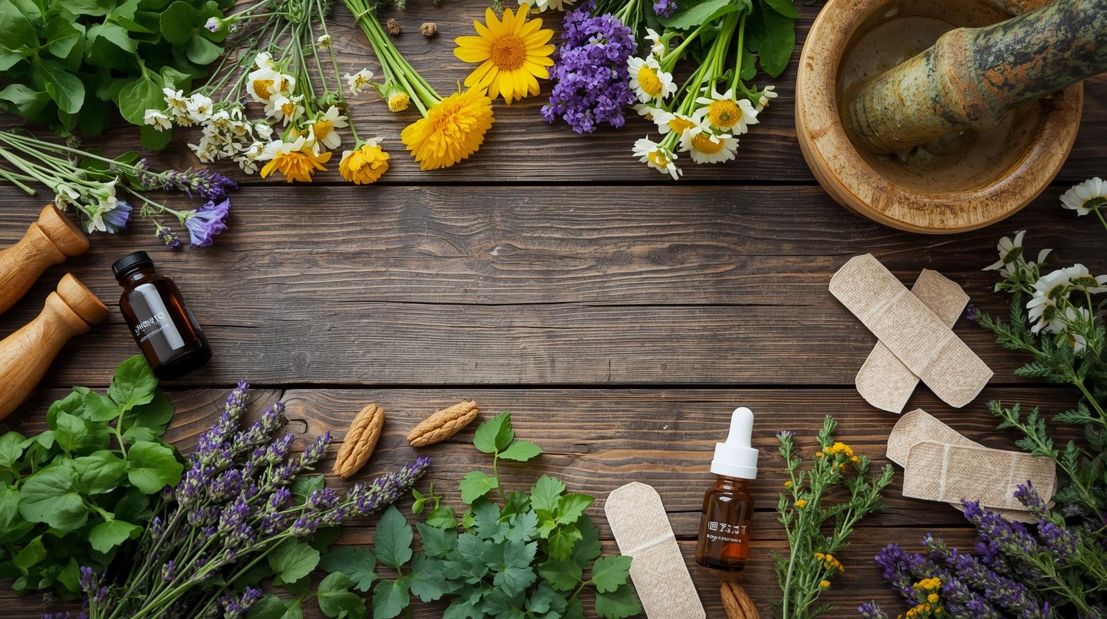 10 medicinal plants for your natural first aid kit.