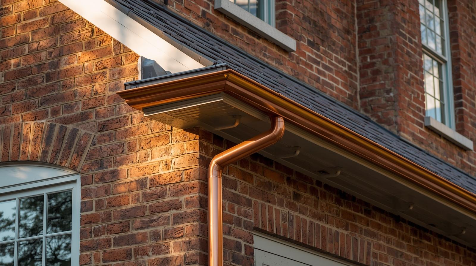 Faux Copper Gutters: A High-End Look for Less