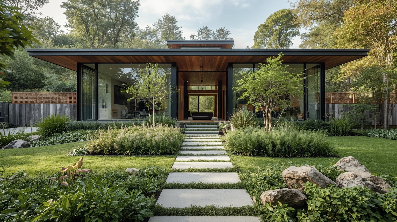 How to Achieve an Organic Modern Aesthetic for Your Home Exterior