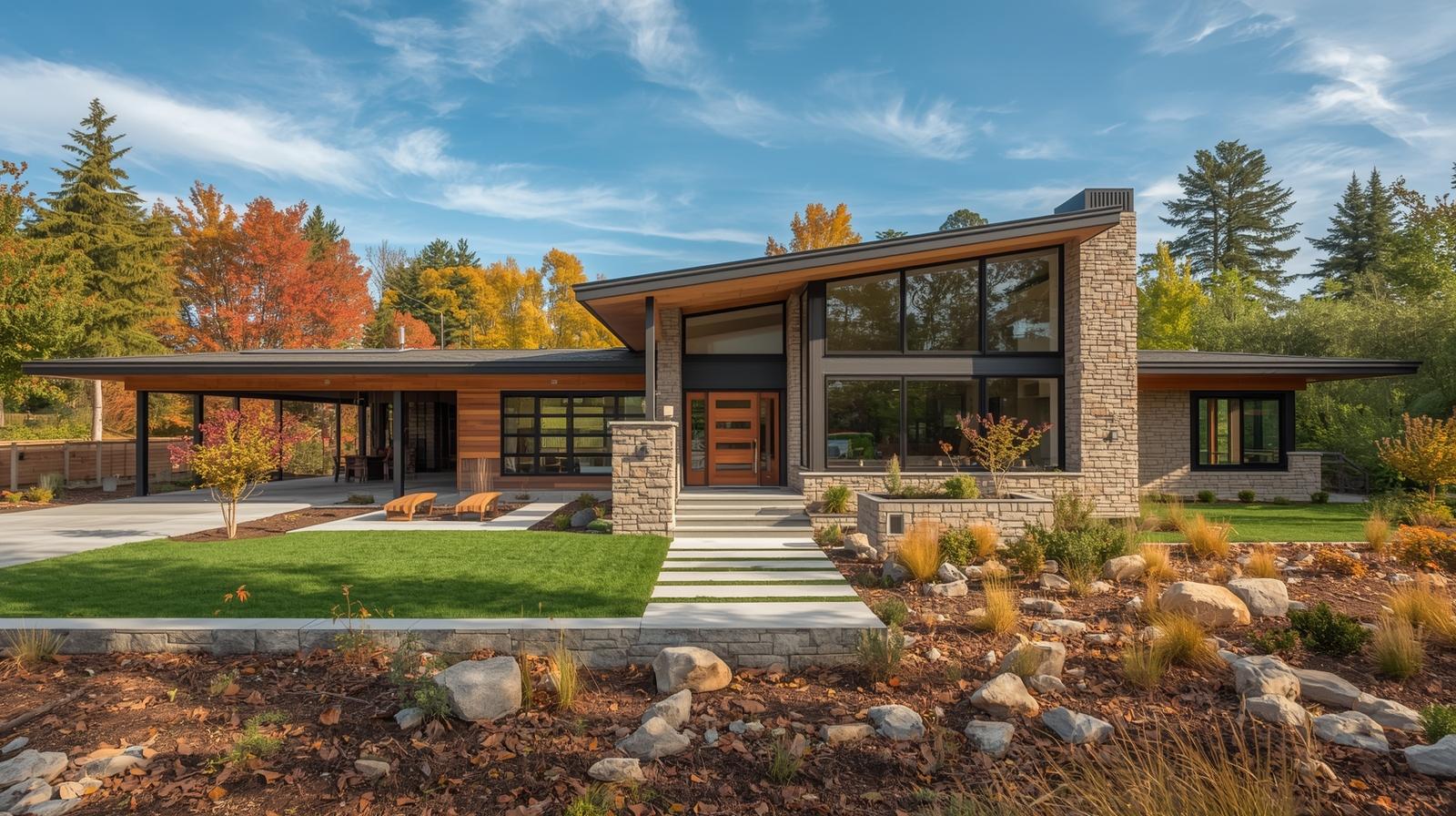 Stunning Pictures of Mid-Century Modern Home Exteriors