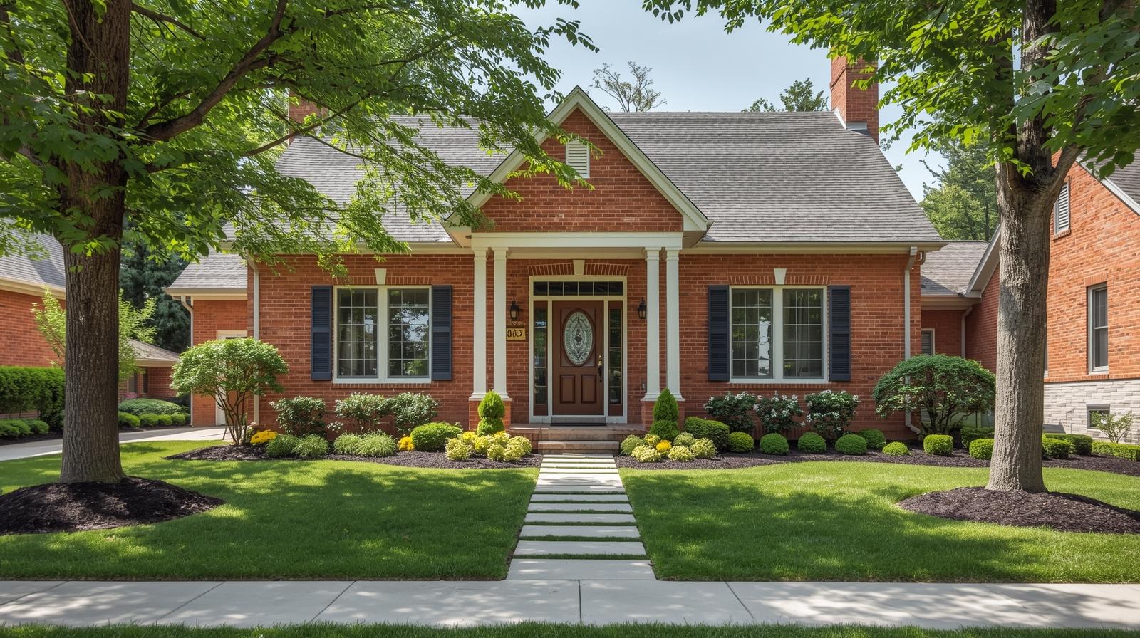 12 Red Brick House Design Updates with Photos