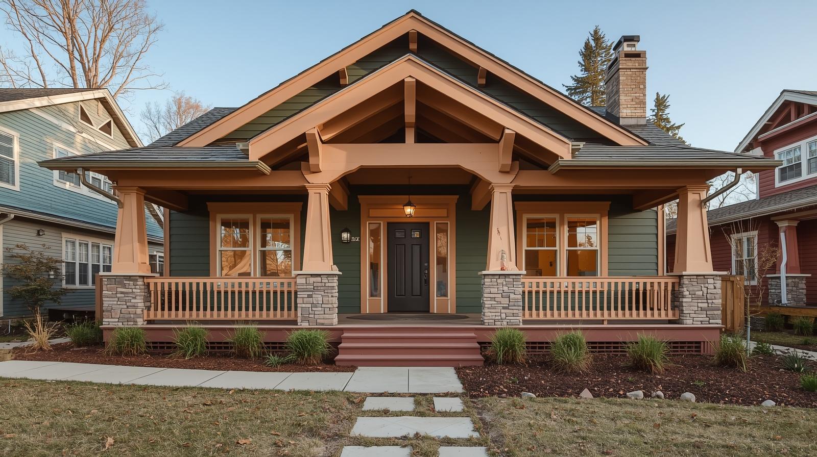 Craftsman House Colors: Palettes That Work
