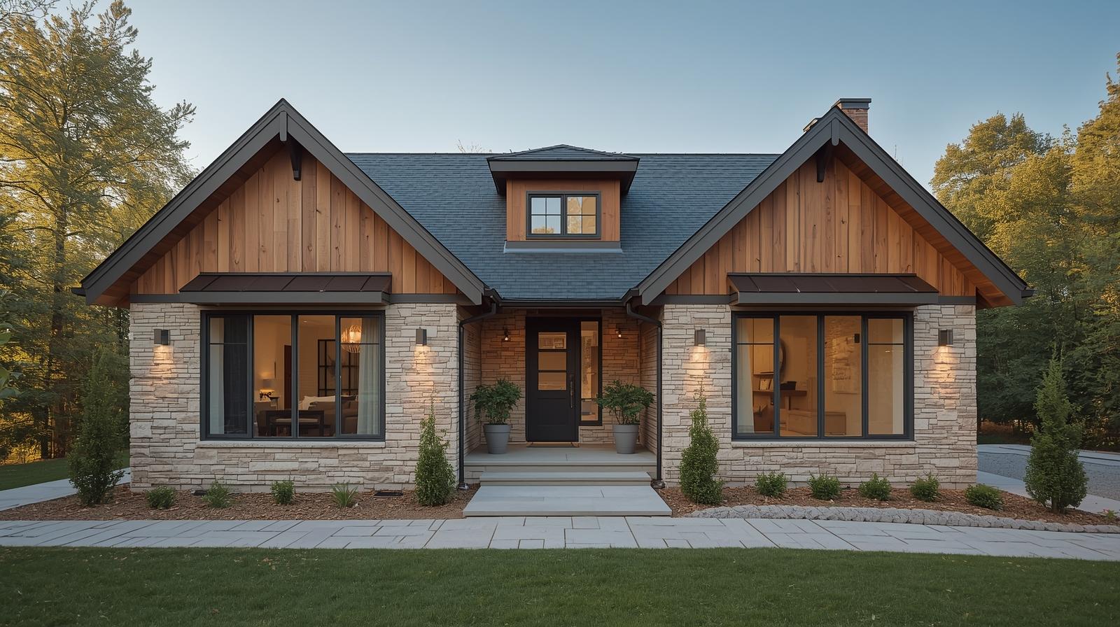 8 Inspiring Modern Cottage House Exteriors