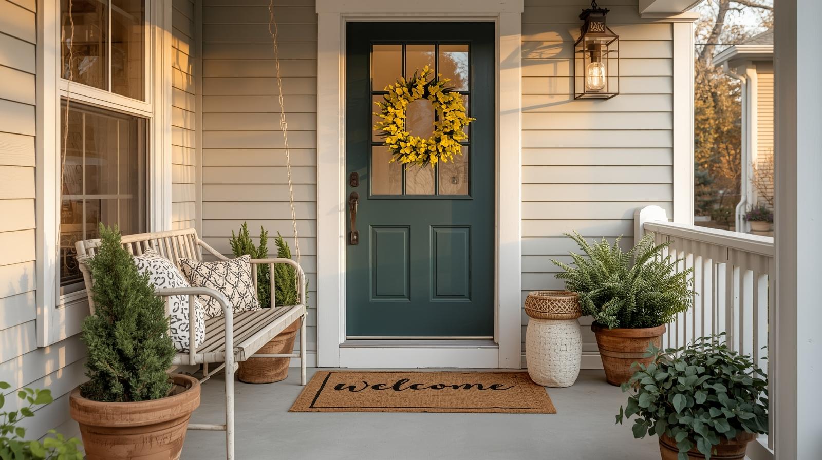 9 Small Front Porch Ideas on a Budget