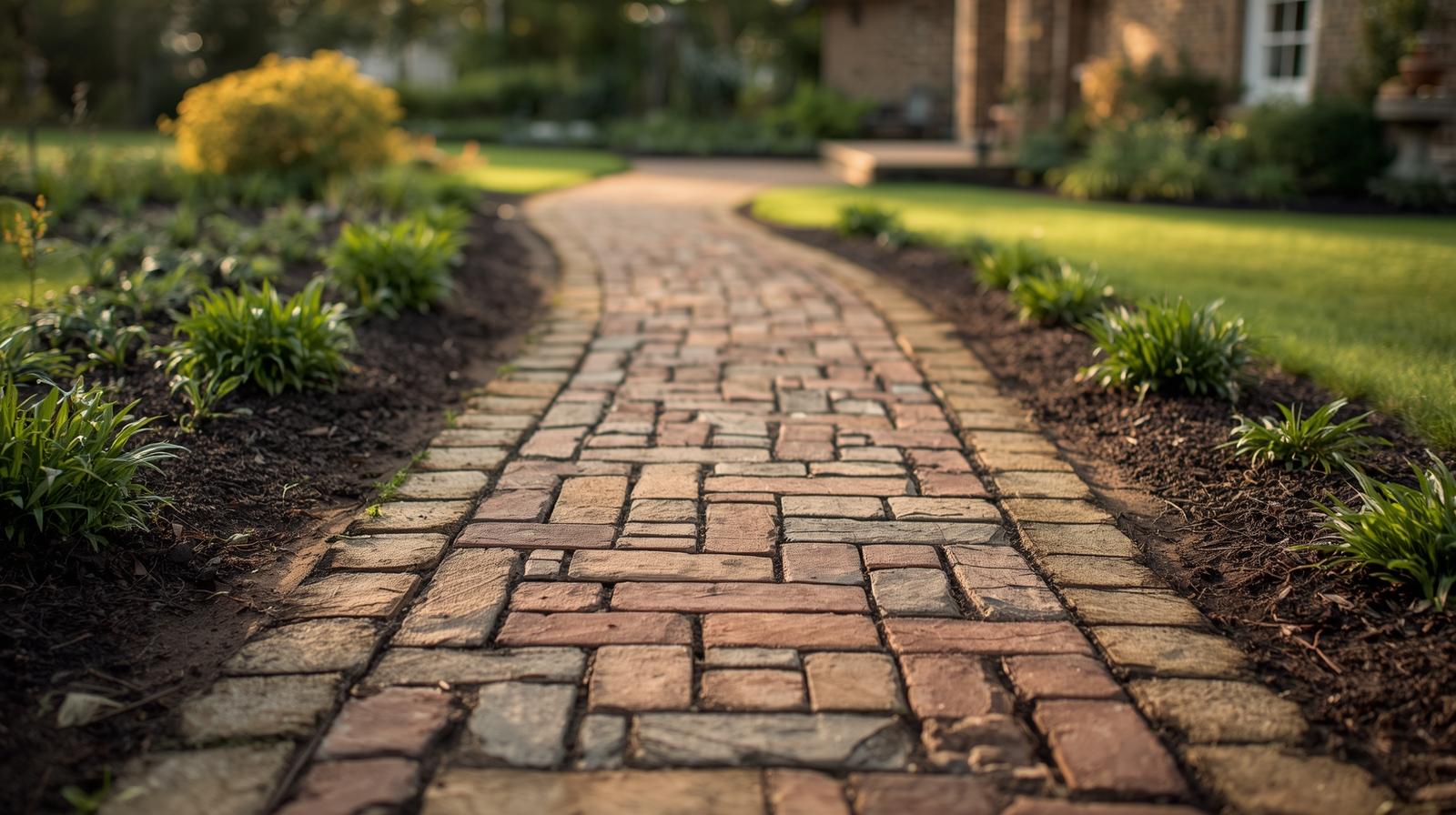 Brick Walkway Inspiration to Elevate Your Front Yard