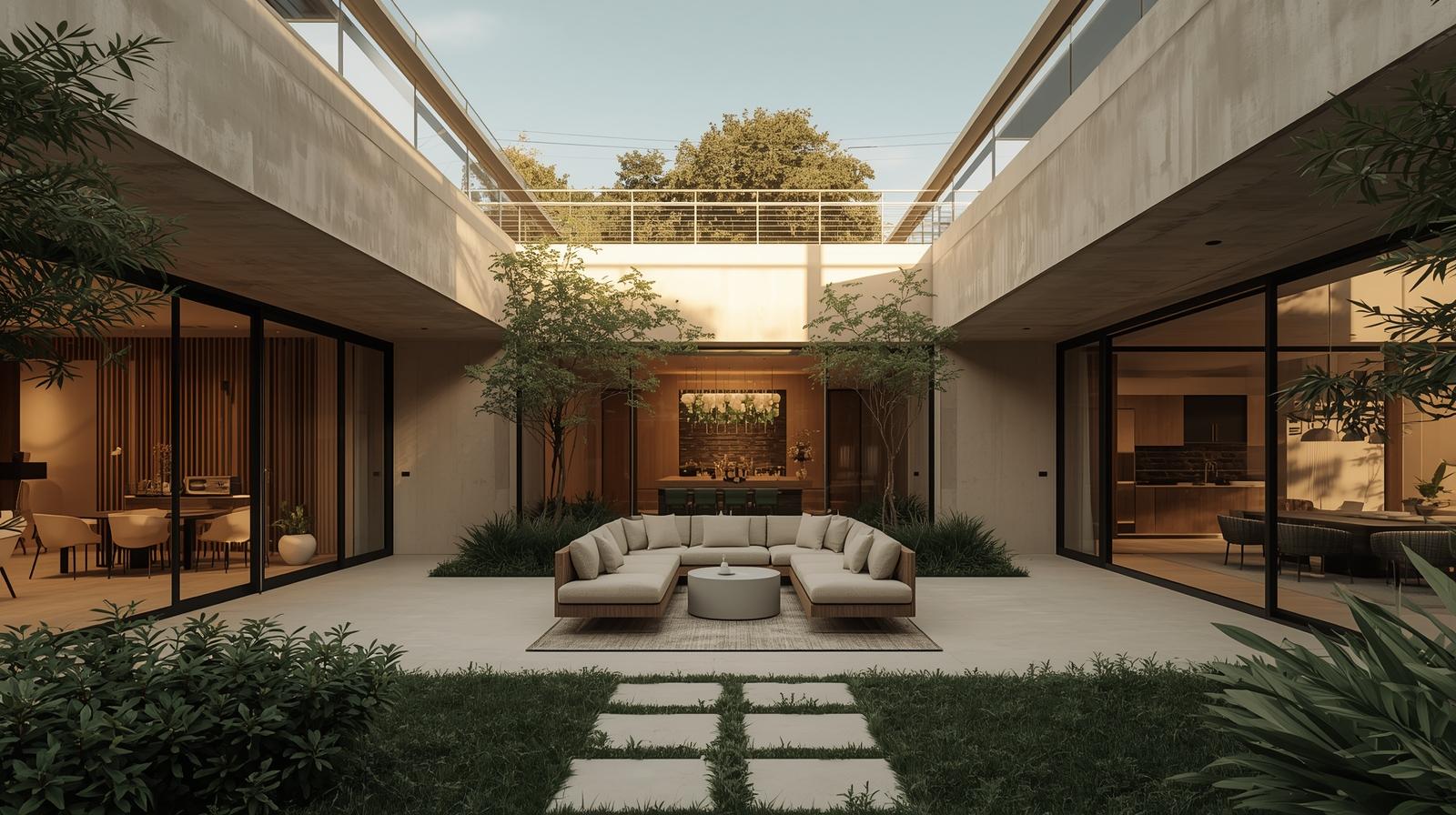 10 Gorgeous Houses With Courtyards
