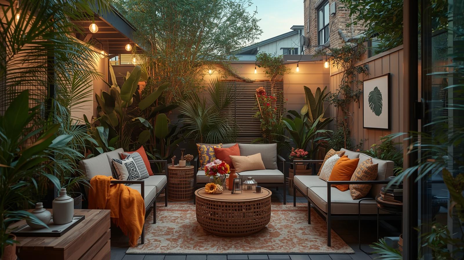 Smart and Stylish Design Ideas for Small Patios
