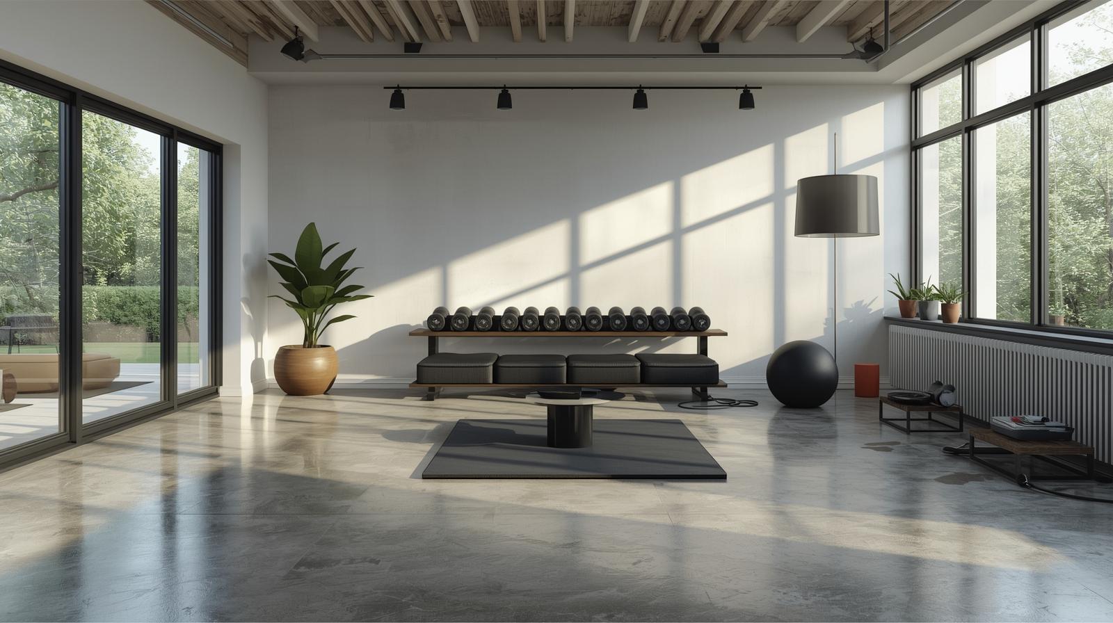 Flooring Ideas and Options for Your Home Gym