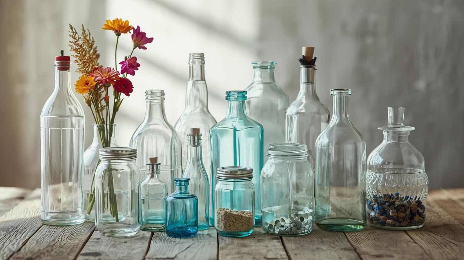 How to Reuse Glass Bottles and Jars